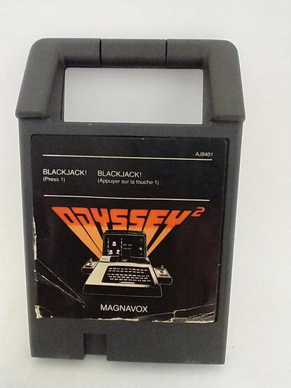MAGNAVOX ODYSSEY 2 LAS VEGAS BLACKJACK (COMPLETE IN BOX)