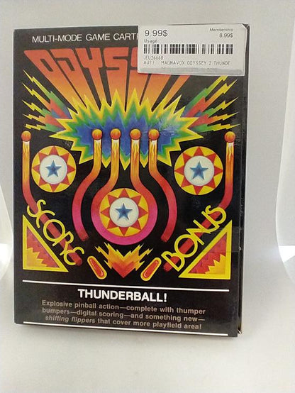 MAGNAVOX ODYSSEY 2 THUNDERBALL (COMPLETE IN BOX) (usagé)