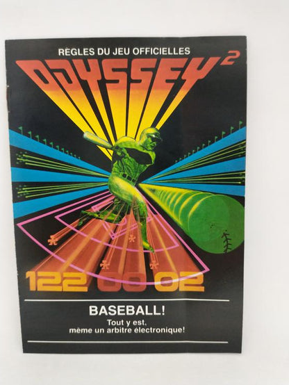 MAGNAVOX ODYSSEY 2 BASEBALL! (COMPLETE IN BOX)