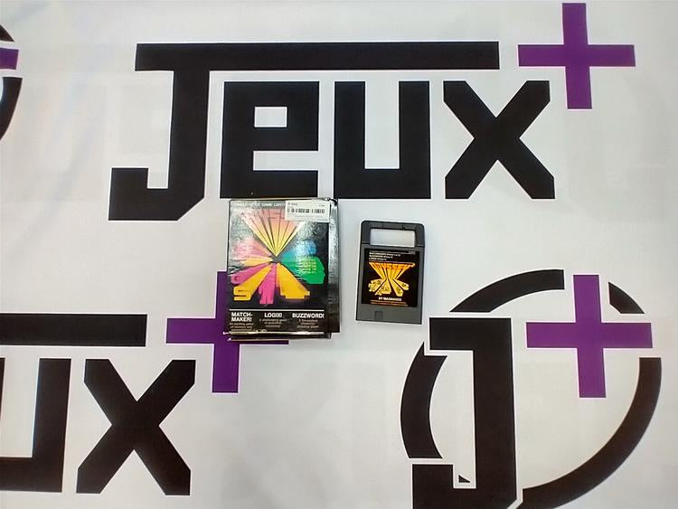 MAGNAVOX ODYSSEY 2 MATCH-MAKER / LOGIX! / BUZZWORD (WITH BOX)