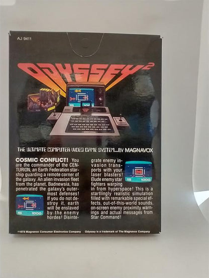 MAGNAVOX ODYSSEY 2 COSMIC CONFLICT (WITH BOX) (usagé)