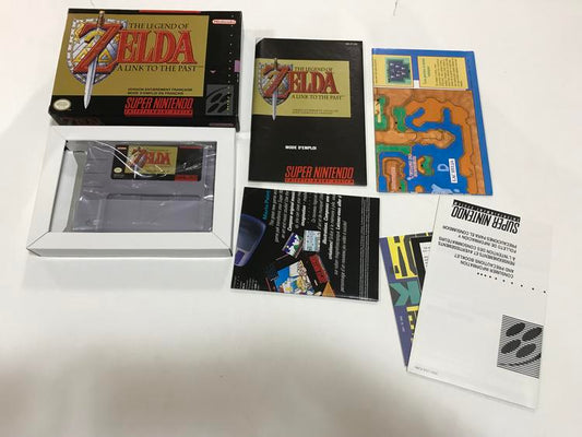 THE LEGEND OF ZELDA A LINK TO THE PAST - FRANCAIS (COMPLETE IN BOX) (usagé)