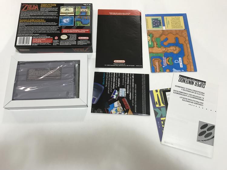 THE LEGEND OF ZELDA A LINK TO THE PAST - FRANCAIS (COMPLETE IN BOX) (usagé)