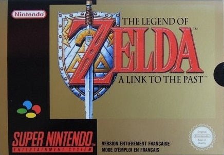THE LEGEND OF ZELDA A LINK TO THE PAST - FRANCAIS (COMPLETE IN BOX)