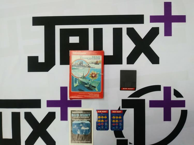 INTELLIVISION SUB HUNT (COMPLETE IN BOX)