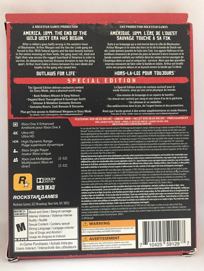 RED DEAD REDEMPTION II SPECIAL EDITION