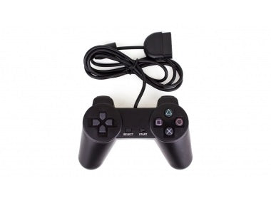 CONTROLLER BLACK SONY NO JOYSTICK (PS1)