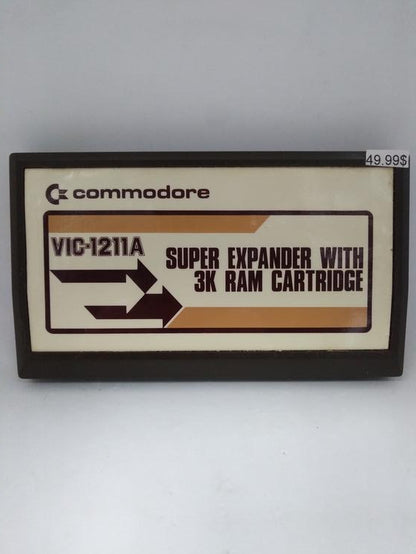 COMMODORE VIC-20 SUPER EXPANDER WITH 3K RAM CARTRIDGE
