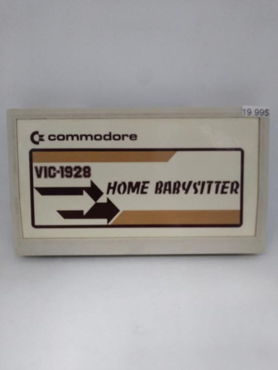 COMMODORE VIC-20 HOME BABYSITTER (usagé)
