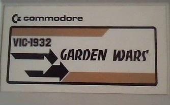 COMMODORE VIC-20 GARDEN WARS (usagé)