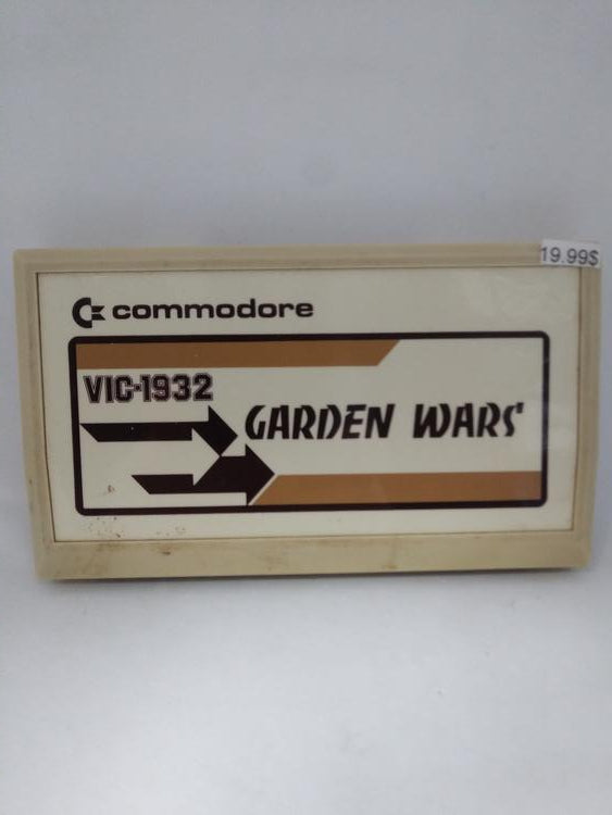 COMMODORE VIC-20 GARDEN WARS (usagé)