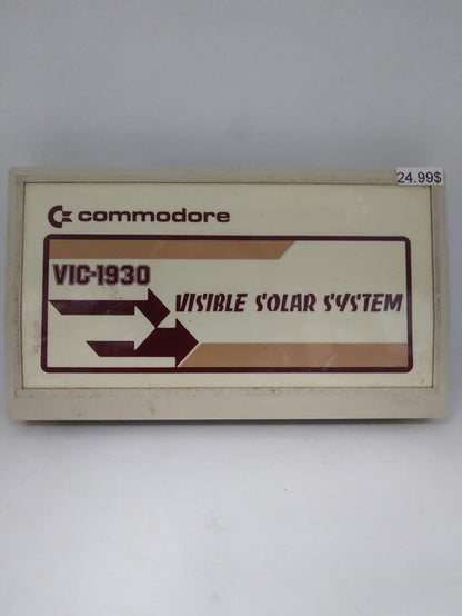 COMMODORE VIC-20 VISIBLE SOLAR SYSTEM