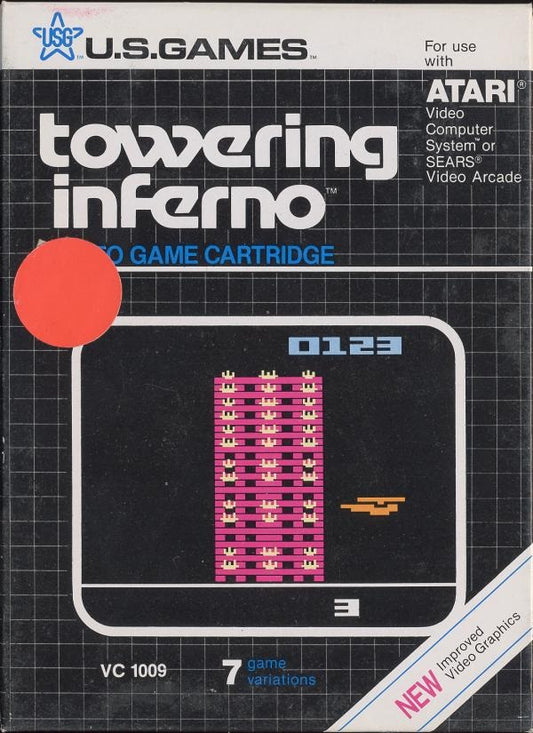 ATARI 2600 TOWERING INFERNO