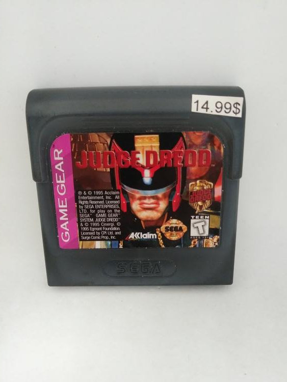 GAME GEAR JUDGE DREDD
