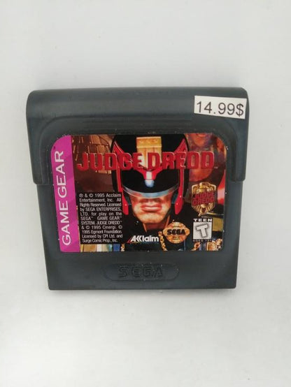 GAME GEAR JUDGE DREDD (usagé)