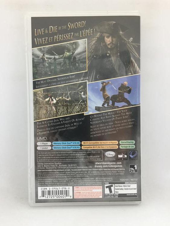 PIRATES OF THE CARIBBEAN AT WORLD'S END (COMPLETE IN BOX) (usagé)