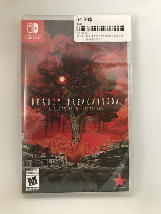 DEADLY PREMONITION 2 BLESSING IN DISGUISE (usagé)
