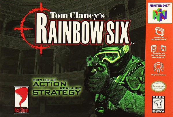 TOM CLANCY'S RAINBOW SIX (COMPLETE IN BOX) (usagé)