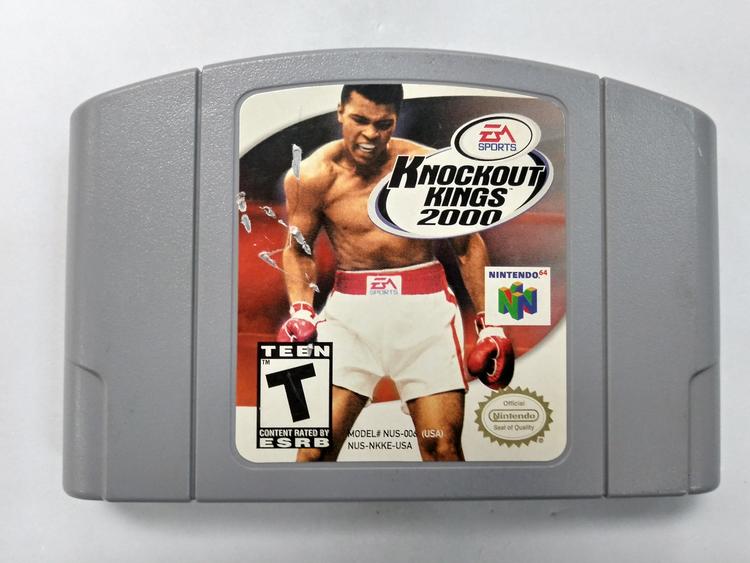 KNOCKOUT KINGS 2000 (COMPLETE IN BOX)