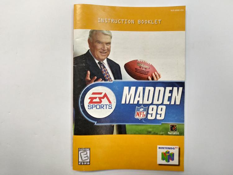 MADDEN 99 (COMPLETE IN BOX) (usagé)