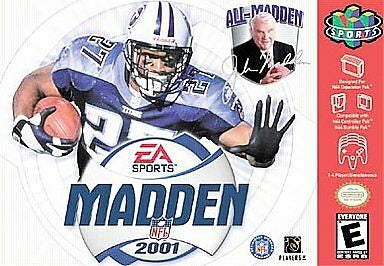 MADDEN 2001 (COMPLETE IN BOX)