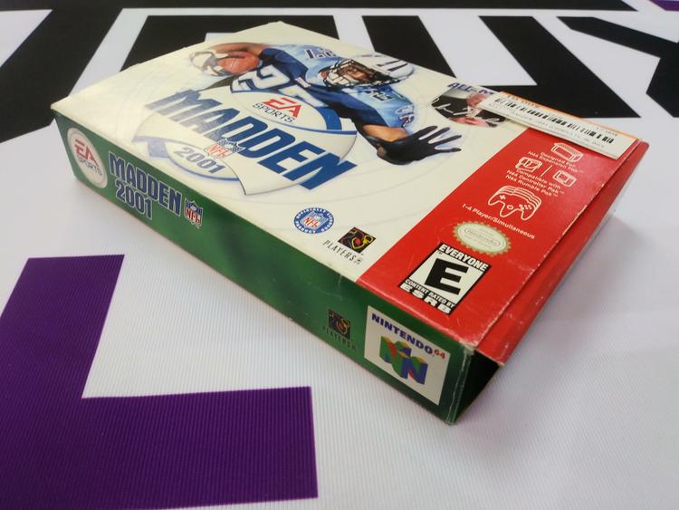 MADDEN 2001 (COMPLETE IN BOX)