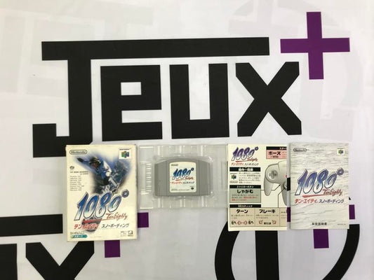 1080 SNOWBOARDING JAP EDITION (COMPLETE IN BOX)