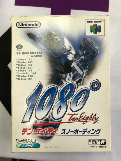1080 SNOWBOARDING JAP EDITION (COMPLETE IN BOX)