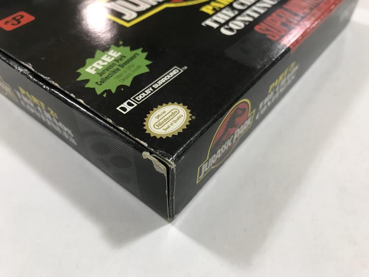 JURASSIC PARK 2 THE CHAOS CONTINUES (COMPLETE IN BOX)