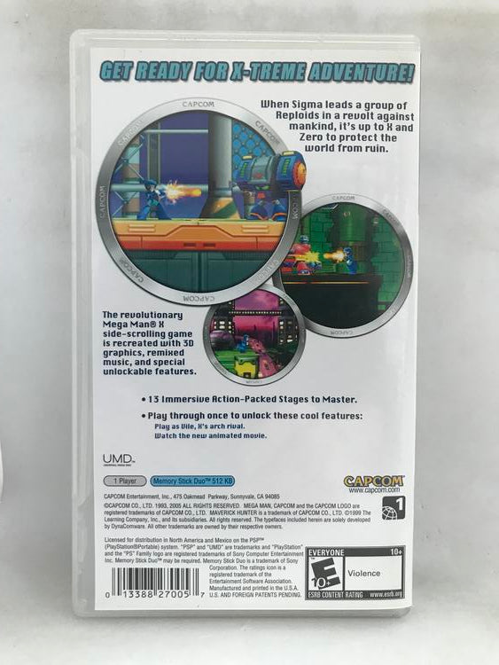 MEGA MAN MAVERICK HUNTER X (COMPLETE IN BOX)