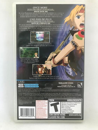 STAR OCEAN SECOND EVOLUTION (COMPLETE IN BOX) (usagé)