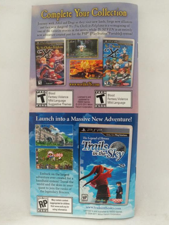 YS I & II CHRONICLES (COMPLETE IN BOX) (usagé)