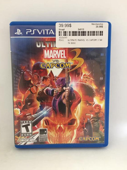 ULTIMATE MARVEL VS CAPCOM 3 (WITH BOX) (usagé)