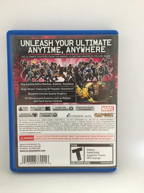 ULTIMATE MARVEL VS CAPCOM 3 (WITH BOX) (usagé)