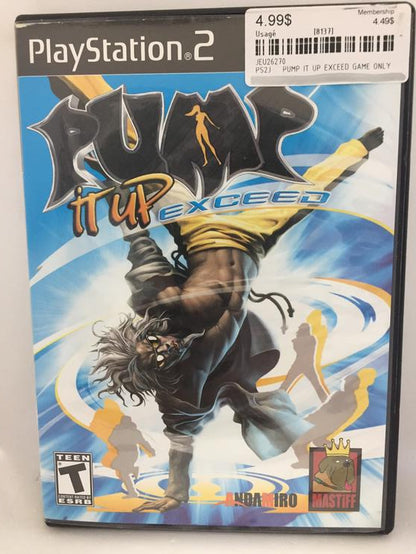 PUMP IT UP EXCEED GAME ONLY (COMPLETE IN BOX)