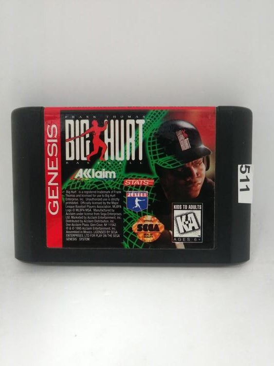 FRANK THOMAS BIG HURT BASEBALL (COMPLETE IN BOX) (usagé)