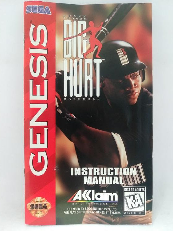 FRANK THOMAS BIG HURT BASEBALL (COMPLETE IN BOX)
