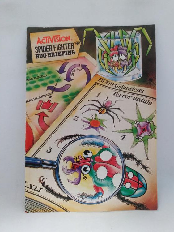 ATARI 2600 SPIDER FIGHTER (COMPLETE IN BOX)