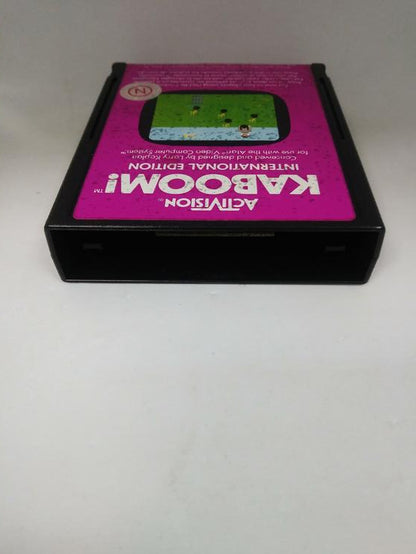 ATARI 2600 KABOOM! INTERNATIONAL EDITION (COMPLETE IN BOX)