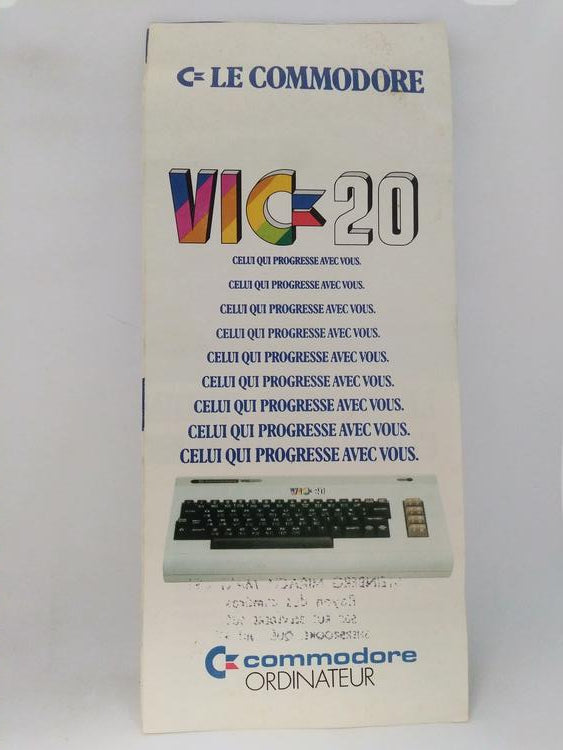 COMMODORE VIC-20 SEAFOX (COMPLETE IN BOX) (usagé)