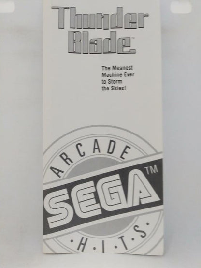 COMMODORE 64 THUNDER BLADE (COMPLETE IN BOX)