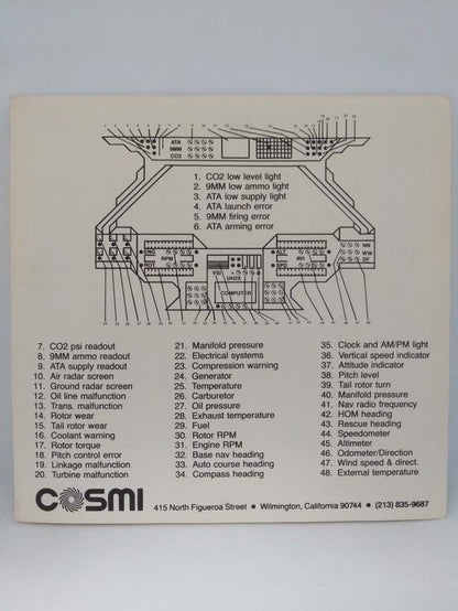 COMMODORE 64 SUPER HUEY II (COMPLETE IN BOX) (usagé)