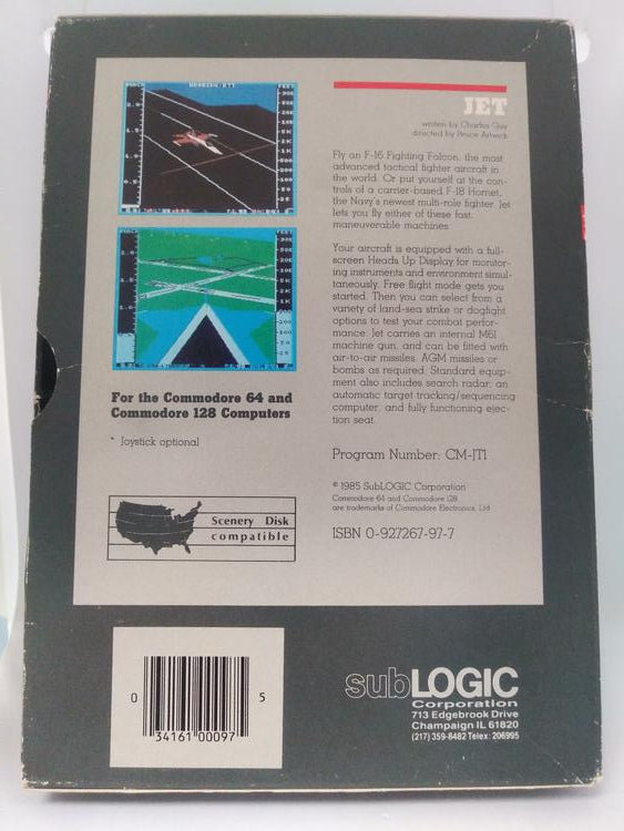 COMMODORE 64 JET (COMPLETE IN BOX)