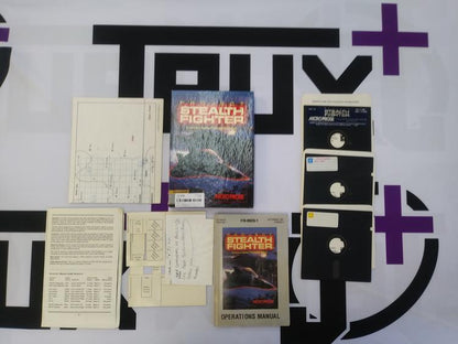 COMMODORE 64 PROJECT STEALTH FIGHTER (COMPLETE IN BOX) (usagé)