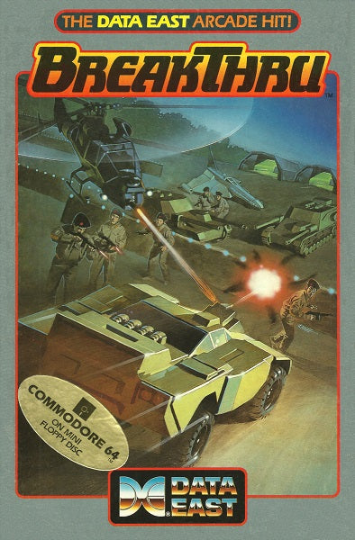 COMMODORE 64 BREAKTHRU (COMPLETE IN BOX)