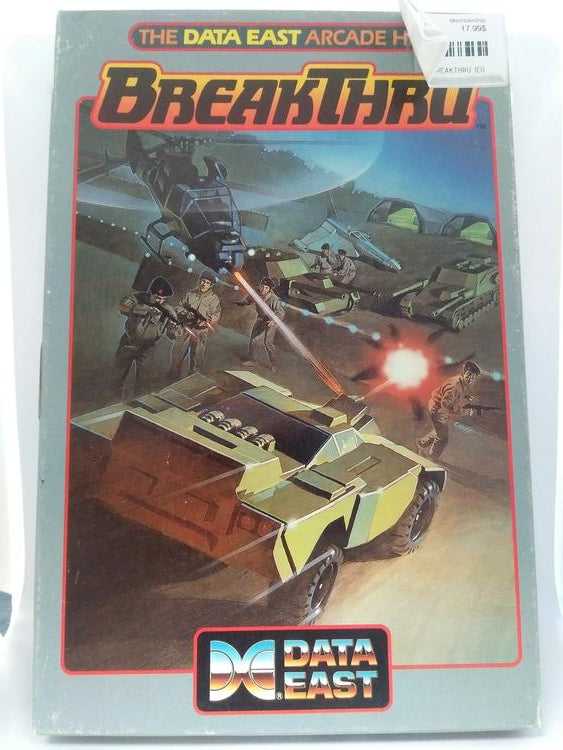 COMMODORE 64 BREAKTHRU (COMPLETE IN BOX)