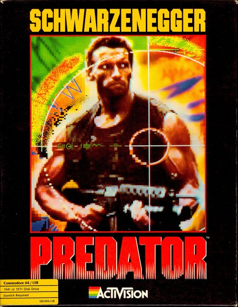COMMODORE 64 PREDATOR (COMPLETE IN BOX)