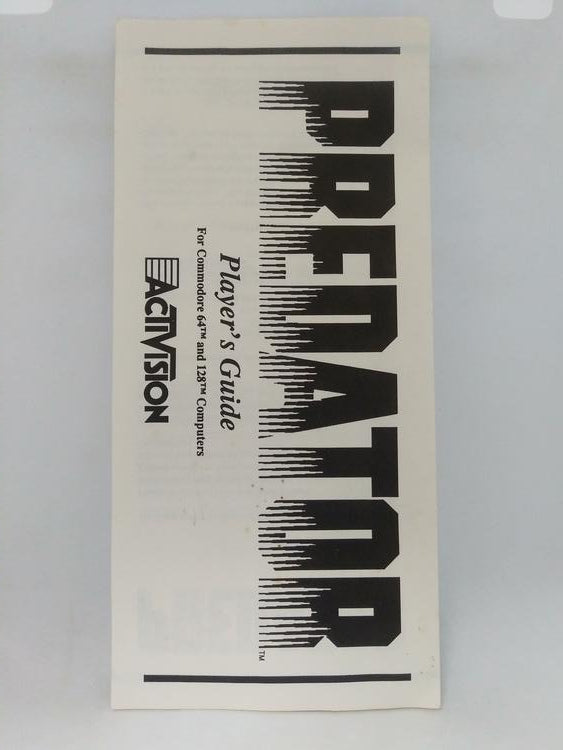 COMMODORE 64 PREDATOR (COMPLETE IN BOX)