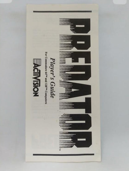 COMMODORE 64 PREDATOR (COMPLETE IN BOX) (usagé)