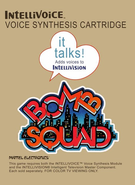 INTELLIVISION BOMB SQUAD (COMPLETE IN BOX) (usagé)
